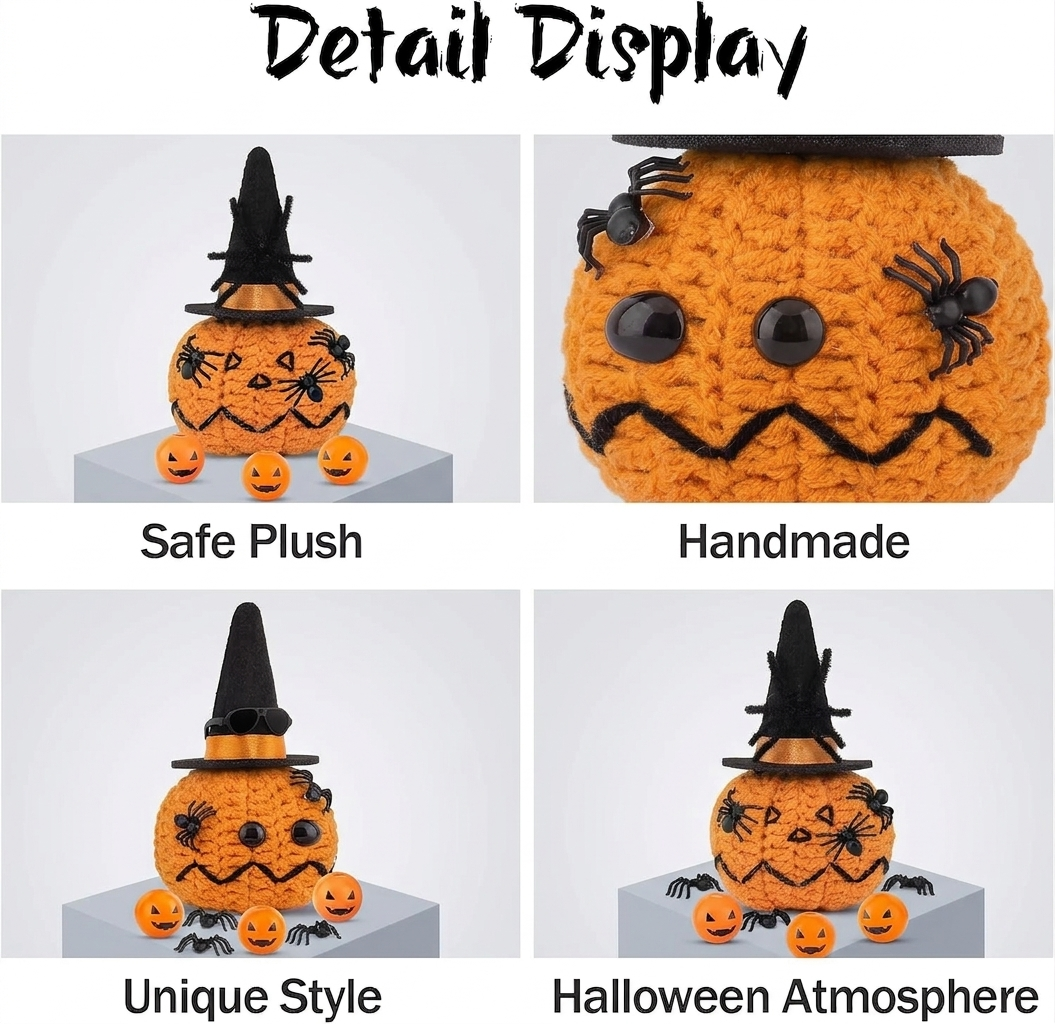 Handmade Halloween Pumpkin Decor